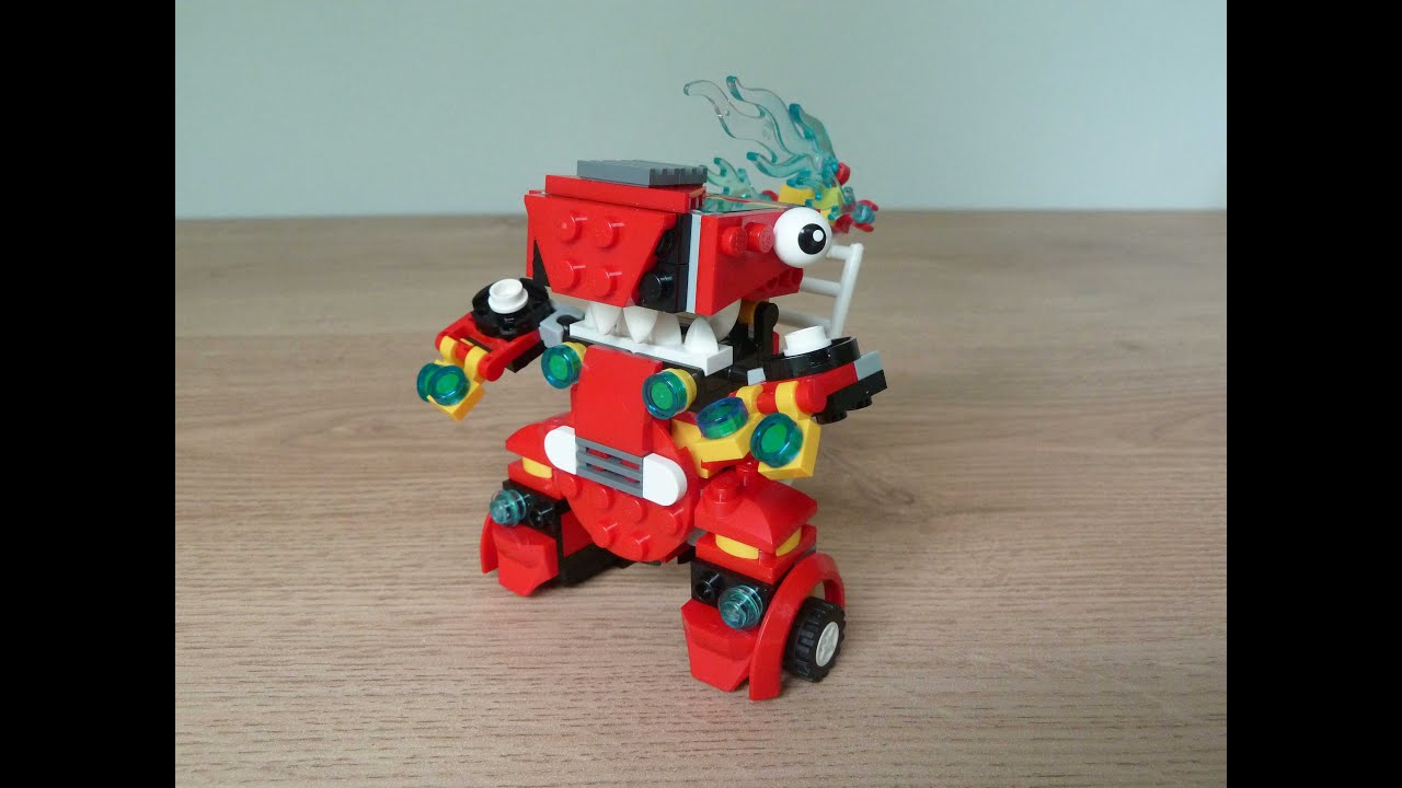 LEGO MIXELS MCFD MAX Instructions Mixels Series 8 Splasho Aquad Hydro