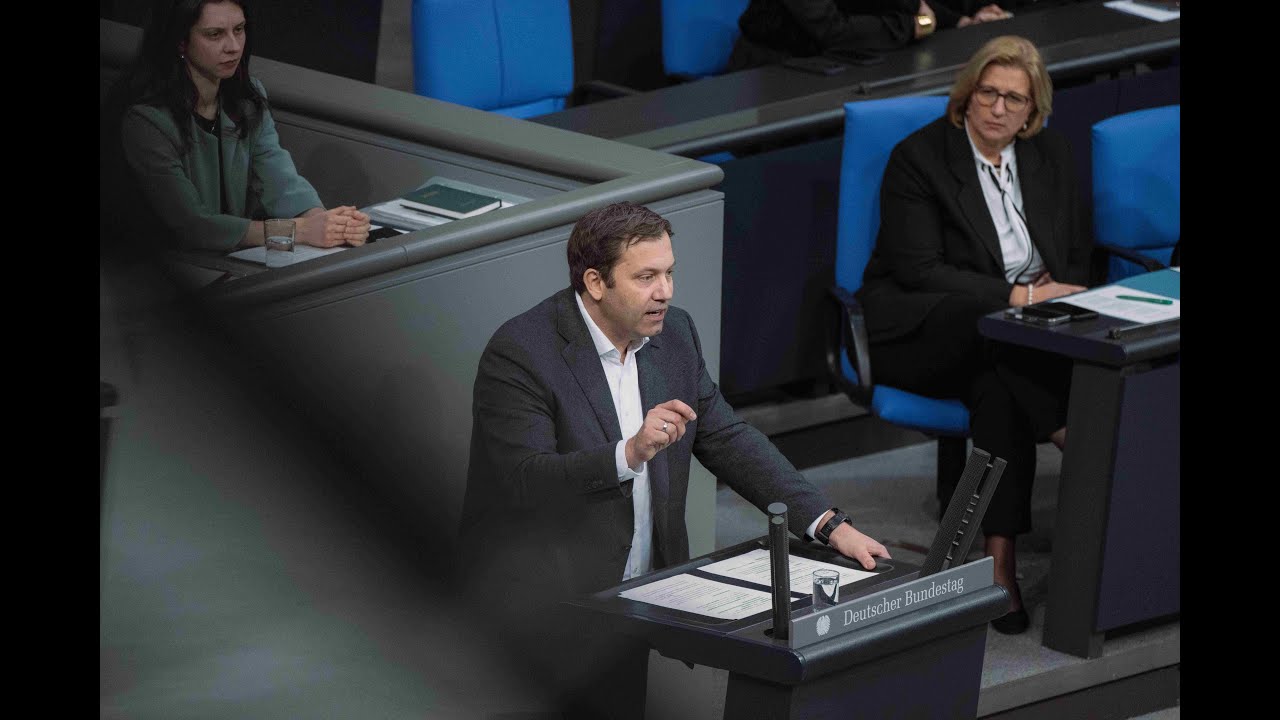 Bundestagsrede von Lars Klingbeil zur Migrationsdebatte
