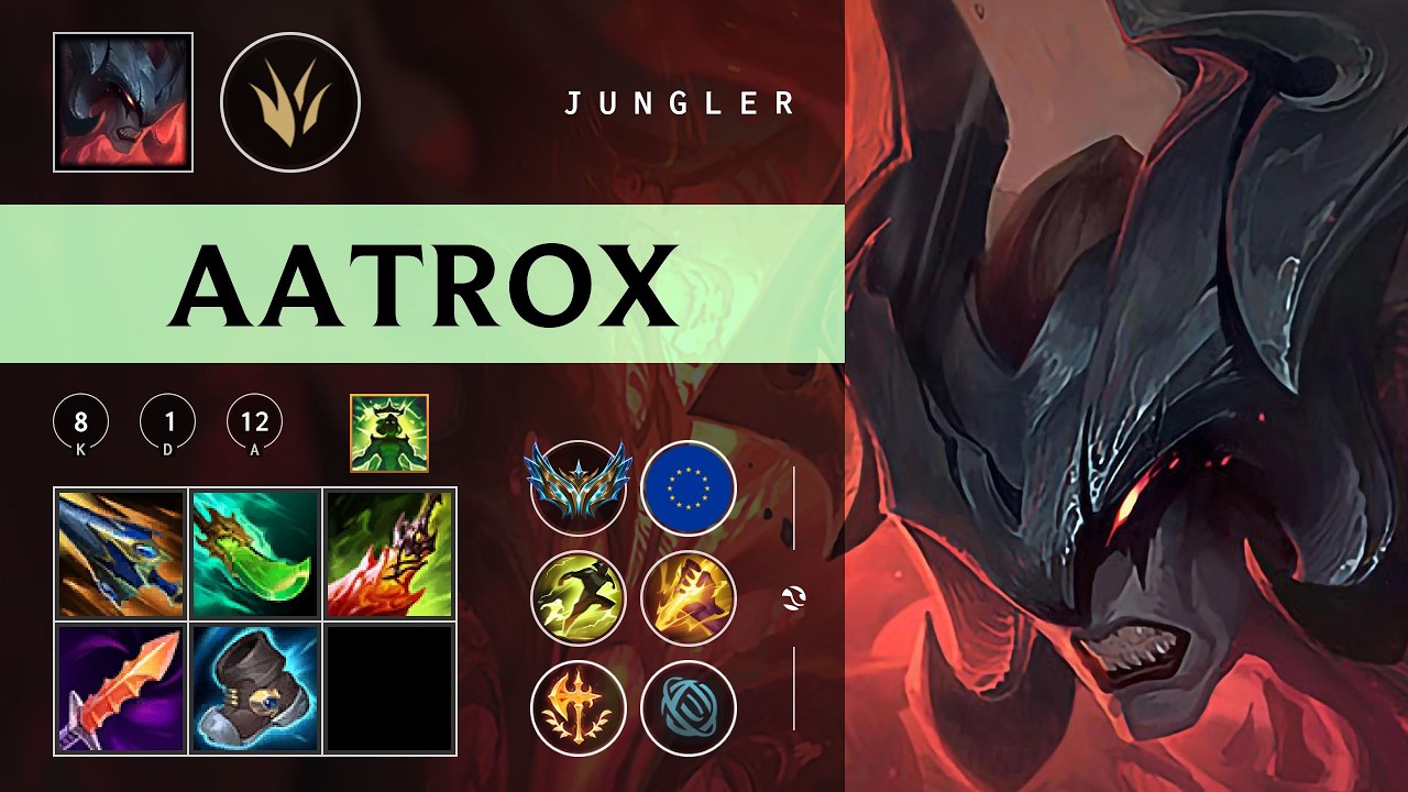 Aatrox Jungle vs Jarvan IV - EUW Challenger Patch 26.06