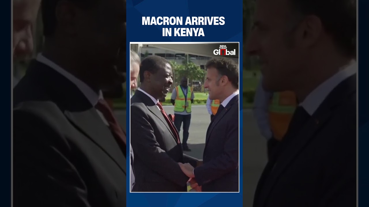 Macron Arrives In Kenya For High Stakes Africa Summit Amid Global Power Competition