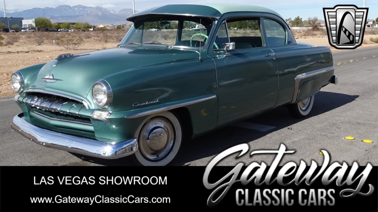 1953 PLYMOUTH CRANBROOK - Gateway Classic Cars - Las Vegas #857