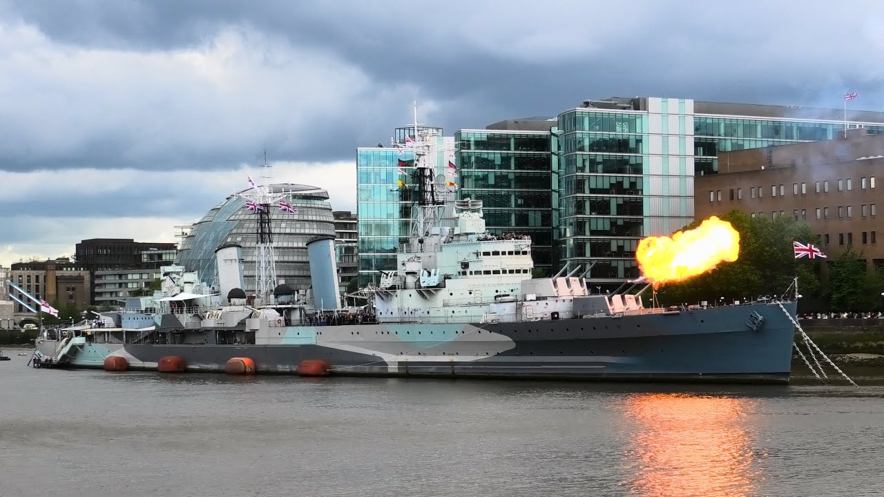 HMS BELFAST | VE Day 80th anniversary