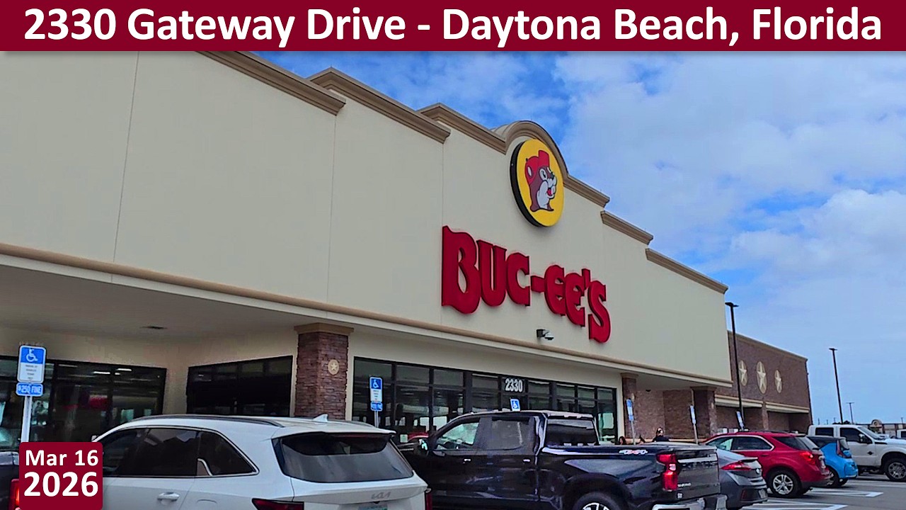 Shopping at Buc-ee's in Daytona Beach Florida
