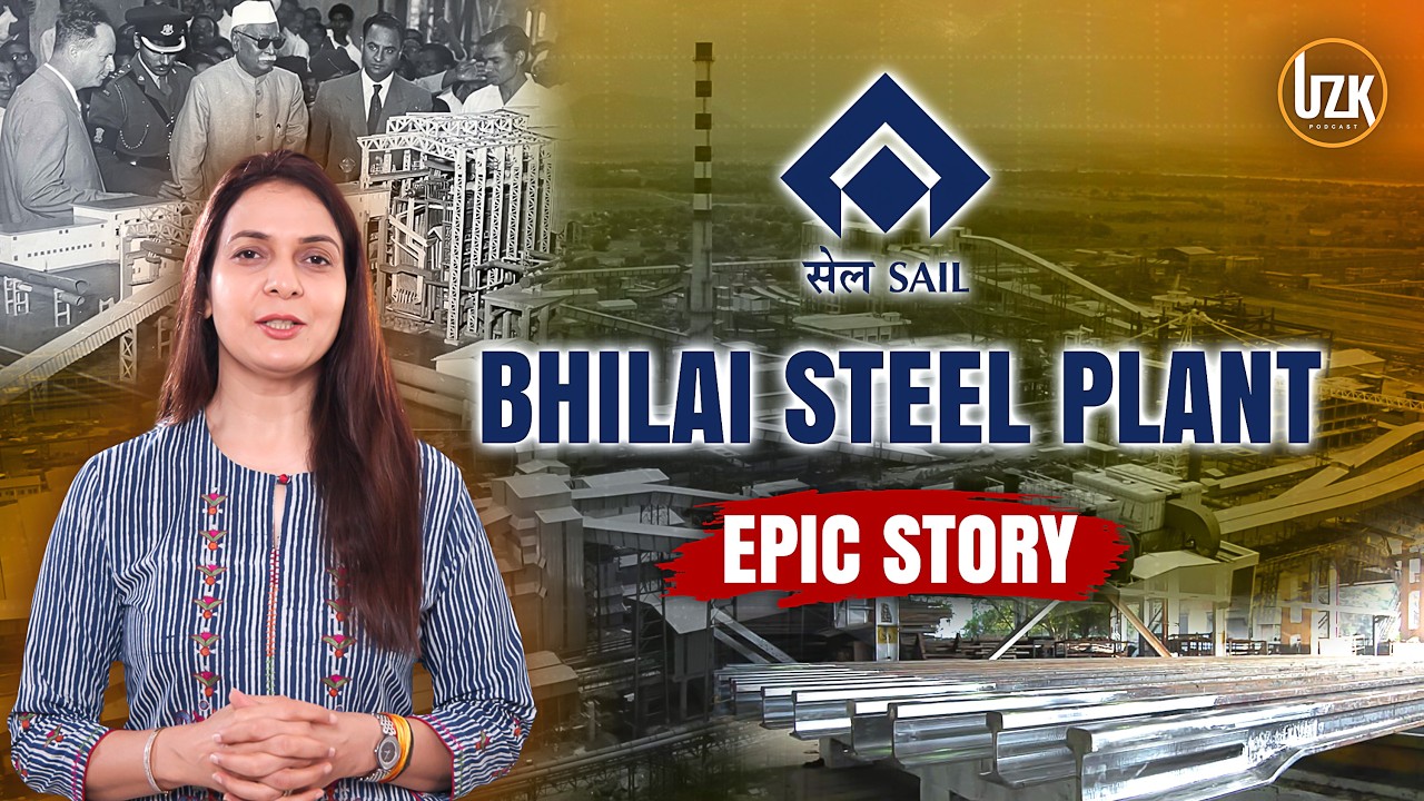 How did Bhilai Steel Plant become Asia's largest steel plant? | The complete story of BSP | Dr Kirti Sisodia