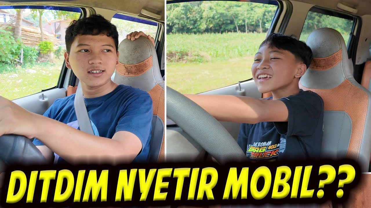 PERTAMA KALI DITDIM TES DRIVE MOBIL!!😱 BISA GAK YA??