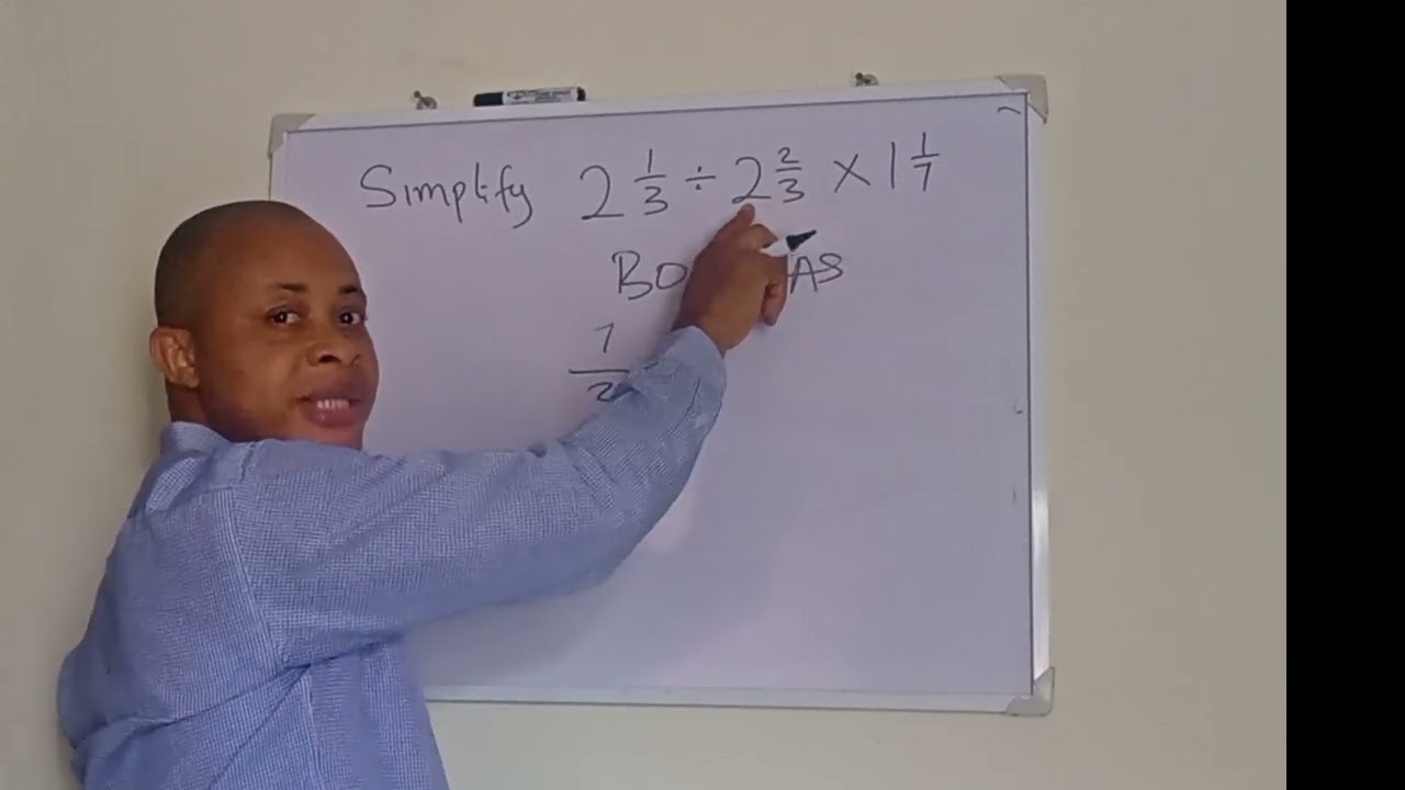 Simplifying Fractions Using BODMAS