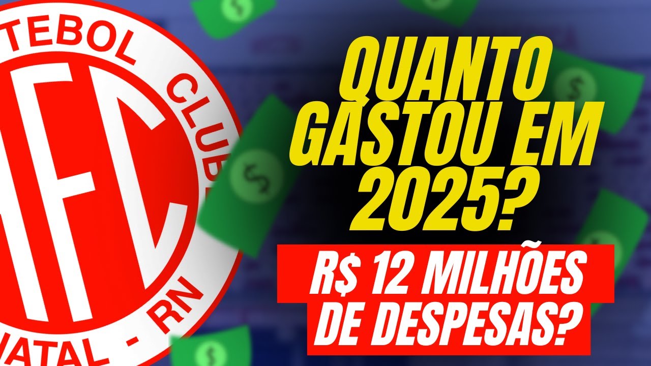 Entenda as RECEITAS e DESPESAS do AM&Eacute;RICA em 2025