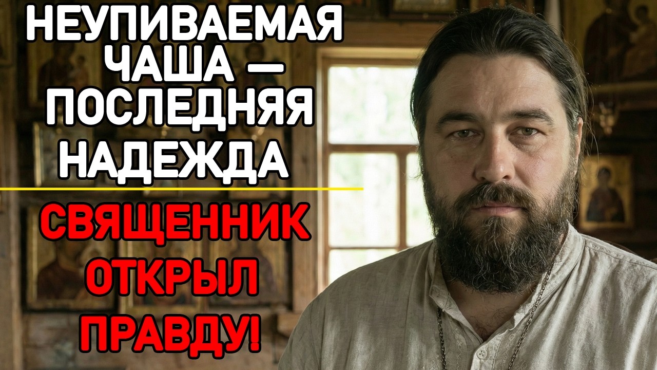 Если в Семье Пьют — Читайте ЭТУ Молитву Немедленно! Неупиваемая Чаша Сокрушает Цепи Пьянства!