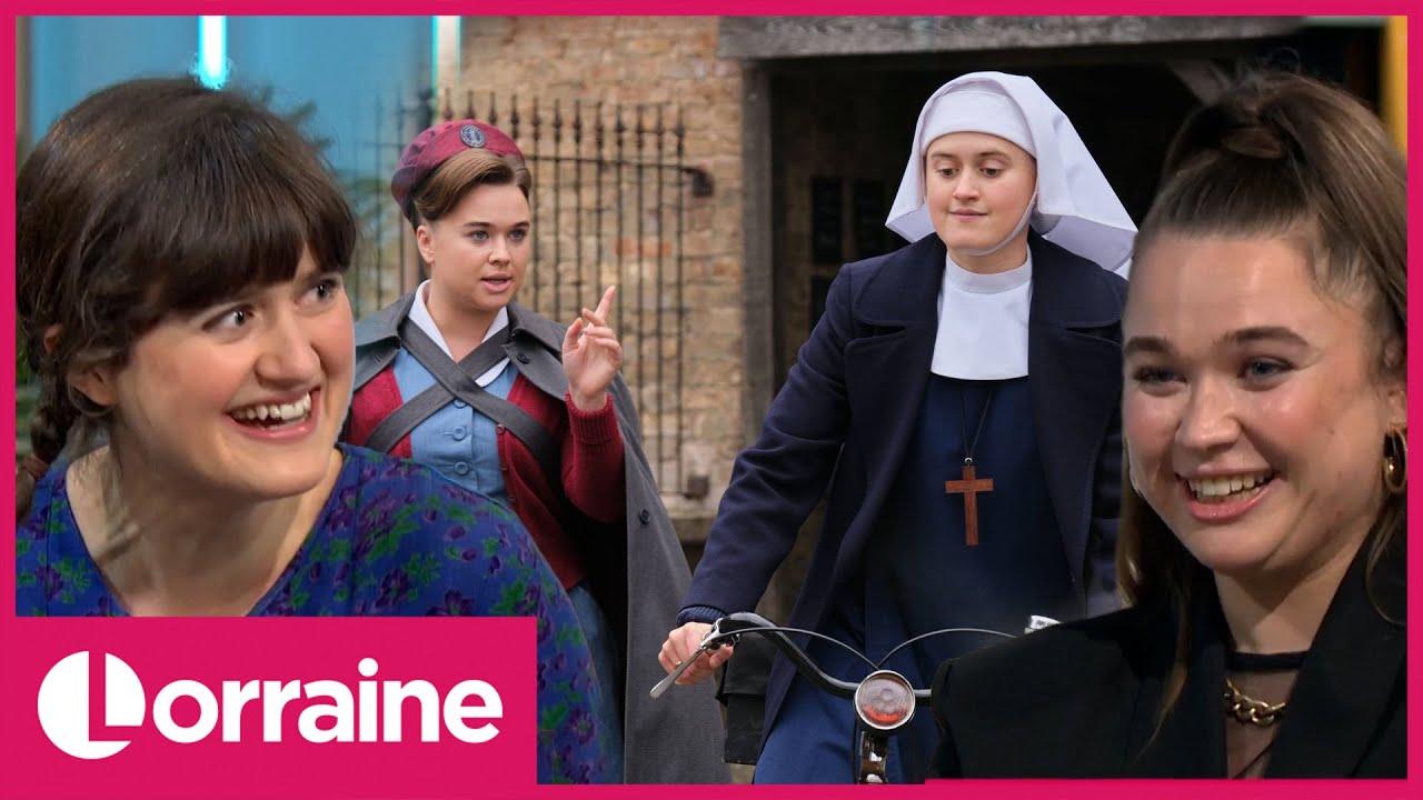 Call The Midwife's Ella Bruccoleri & Megan Cusack Tell Us Why They're Always In Trouble On Set | LK
