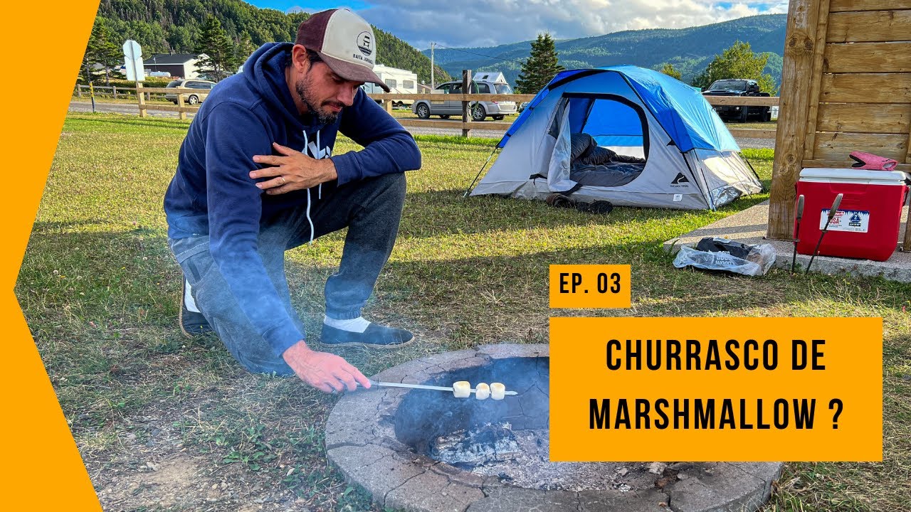 Churrasco gaudério no camping mais TOP da viagem! Roadtrip pelo Canadá 🇨🇦 (Ep. 03)