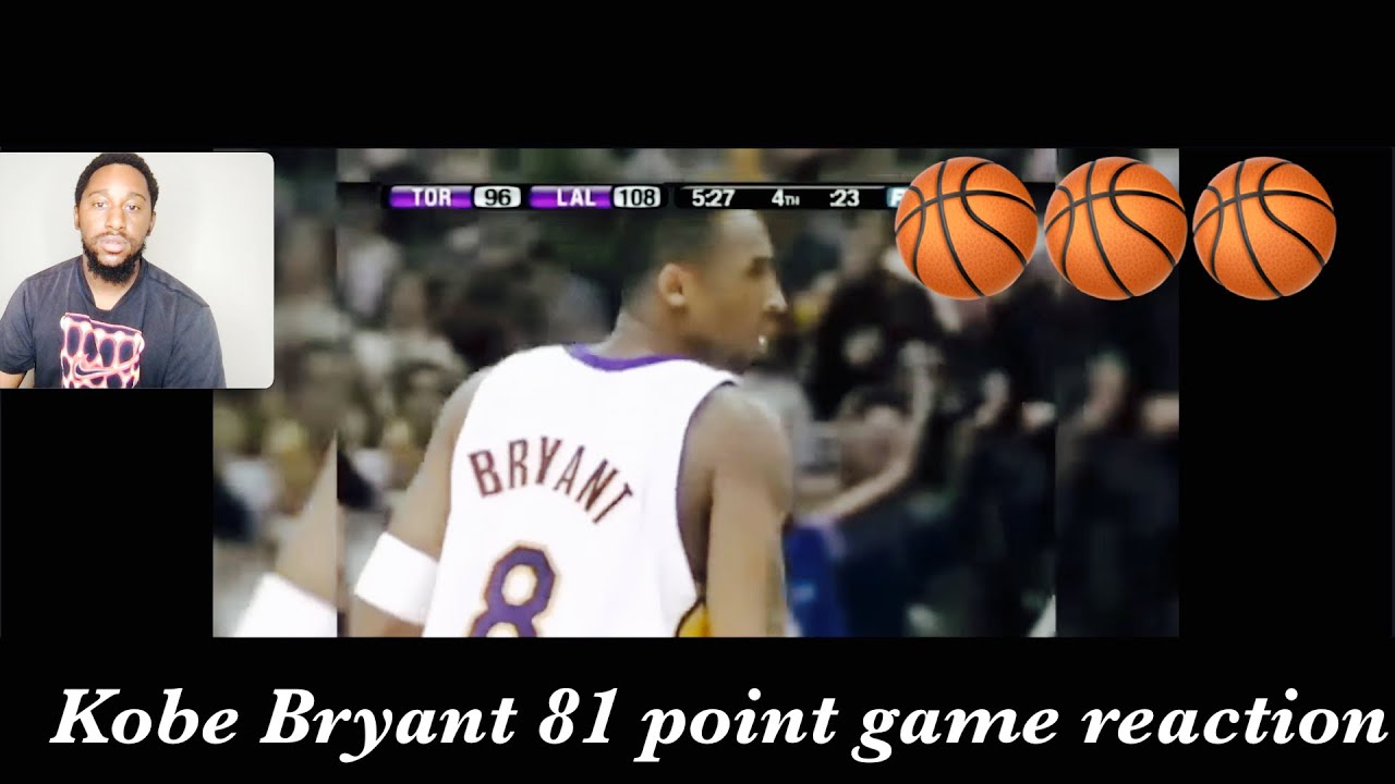 My Raw Reaction to Kobe Bryant's Historic 81-Point Game!