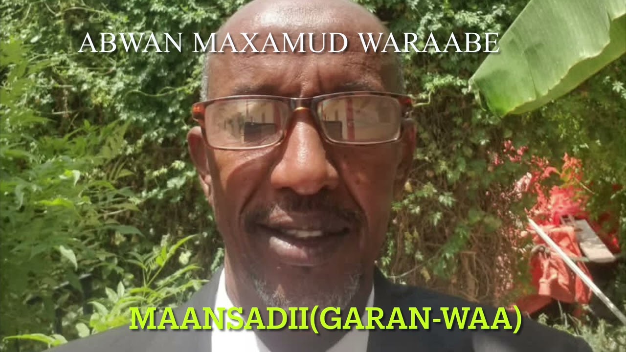 Abwaan maxamuud waraabe oo maanso ka tiriyay xaaladda dalka