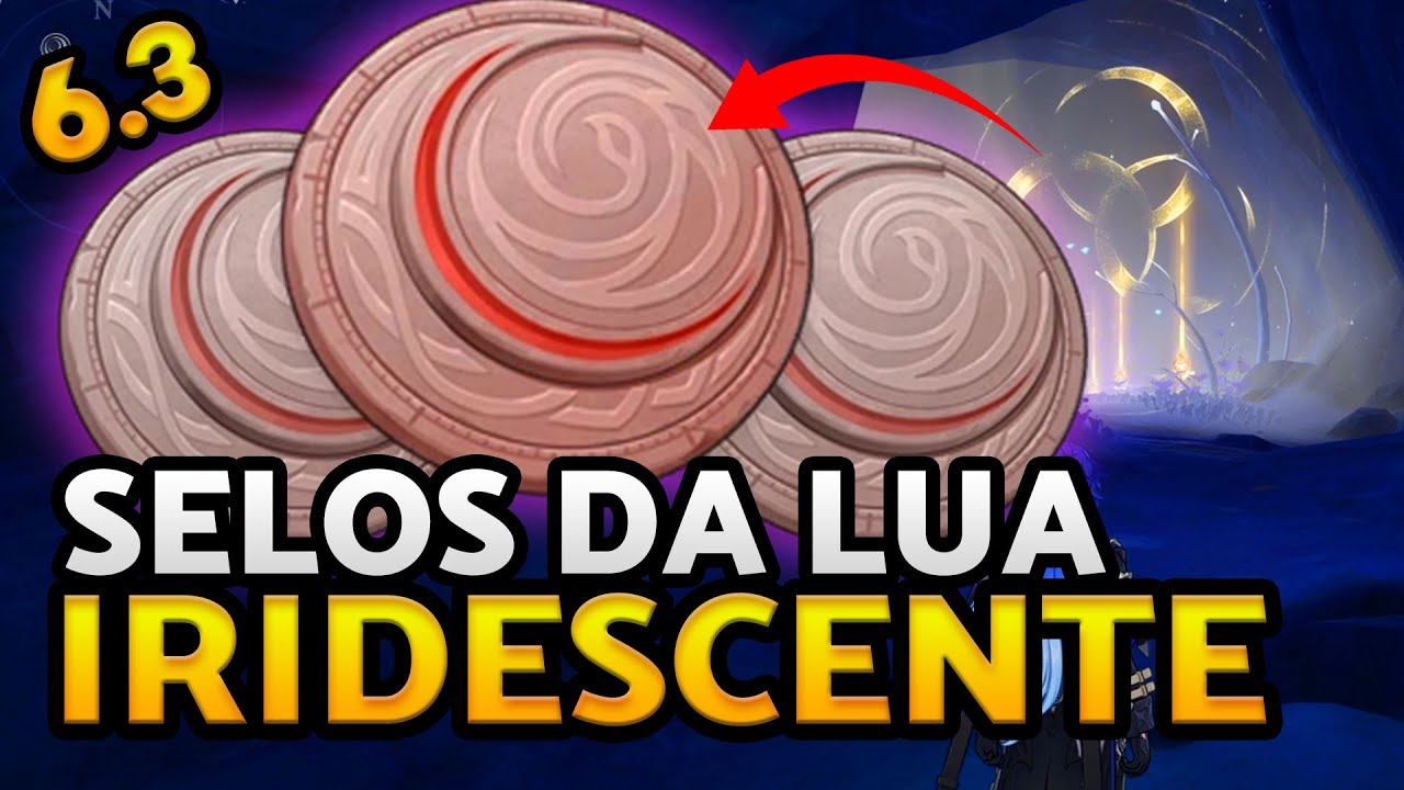 COMO PEGAR e ONDE USAR os SELOS DE LUA IRIDESCENTE | GENSHIN IMPACT 6.3 NOD-KRAI
