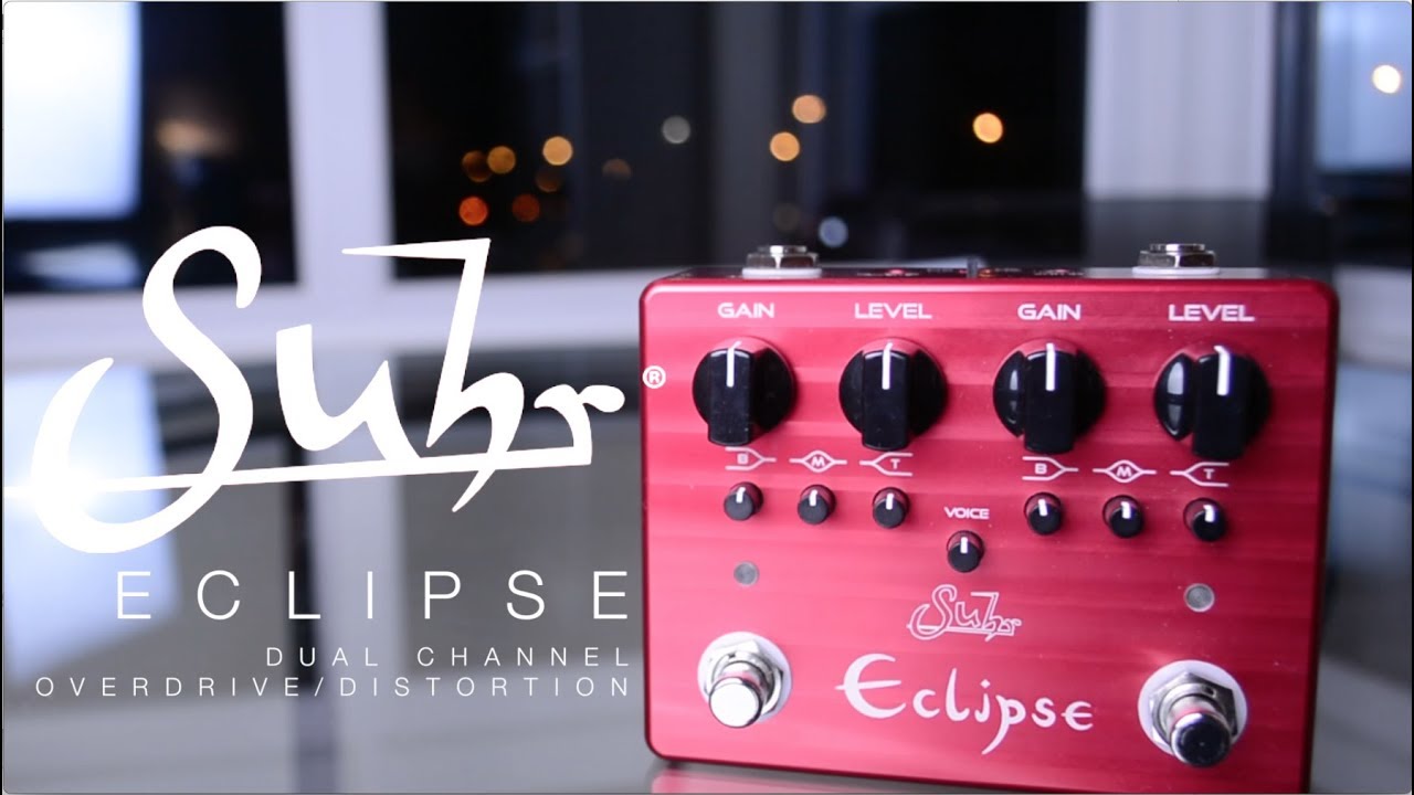Suhr Eclipse - Dual Channel Overdrive/Distortion