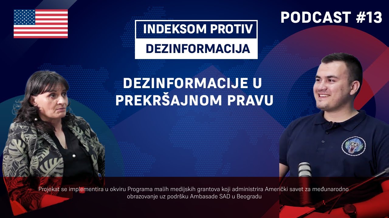 Podcast #13 - DEZINFORMACIJE U PREKRŠAJNOM PRAVU | Olivera Ristanović (Predsednica suda)