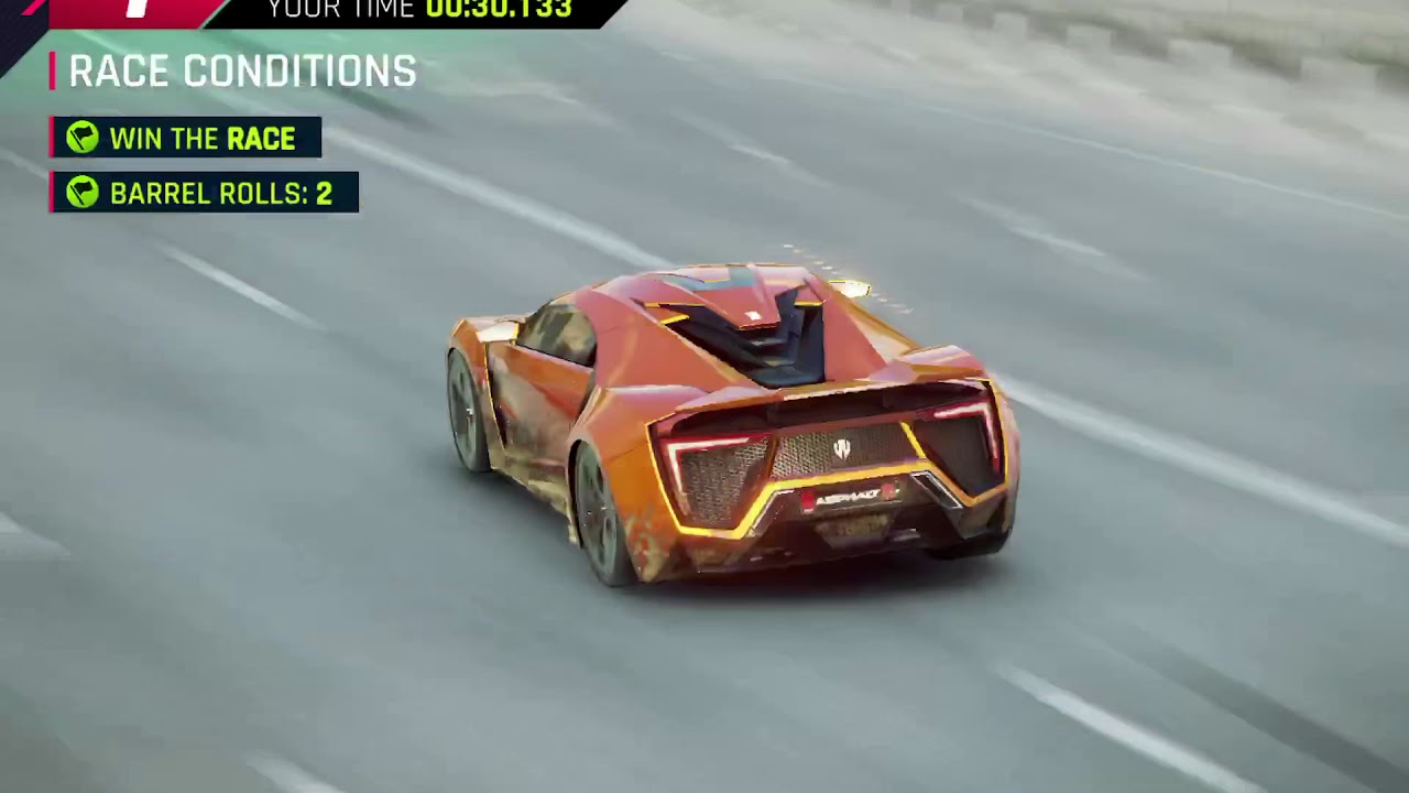 Asphalt 9 Legend: Lykan HyperSport Test drive
