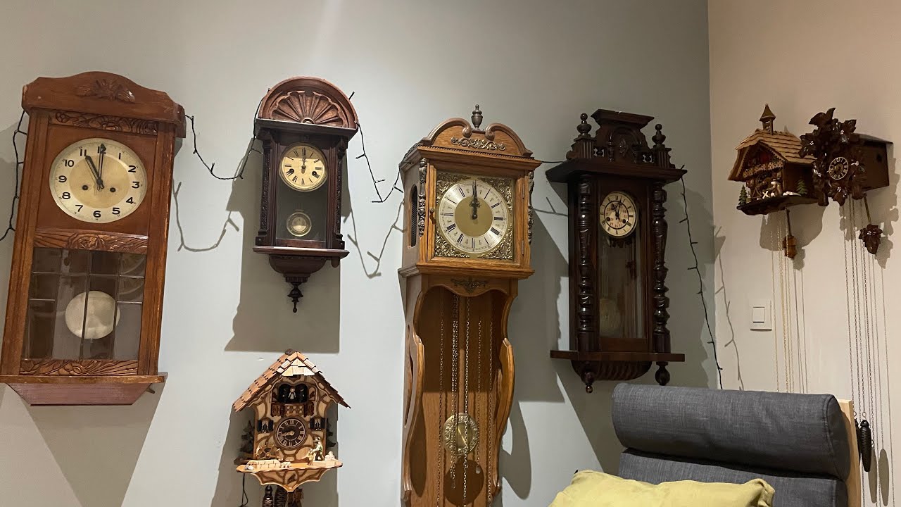 My Clock Collection in 2025