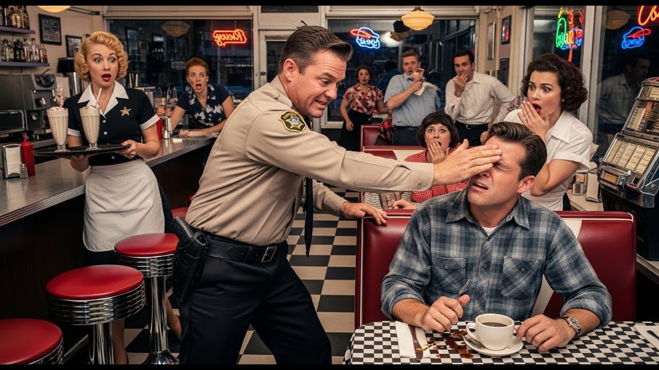 The Corrupt Sheriff Slapped a Man in a Diner — What Happened Next Shocked Everyone