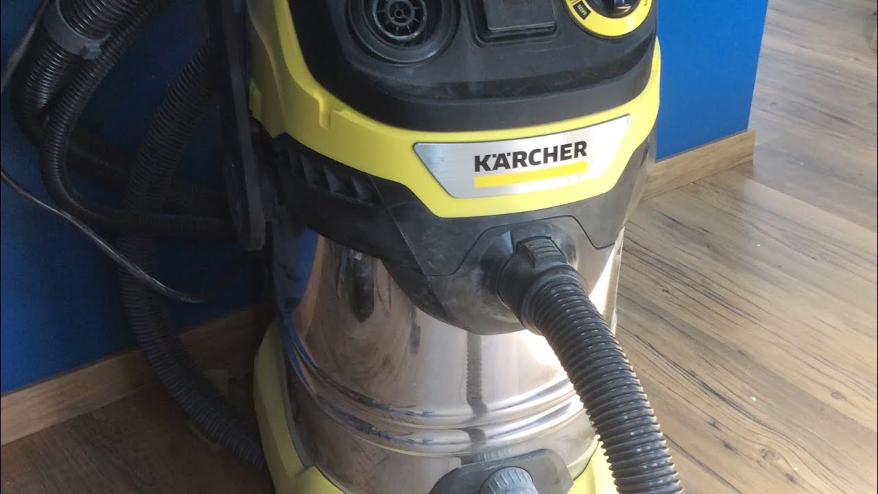 Déballage et essai de l’aspirateur karcher wd6 psv