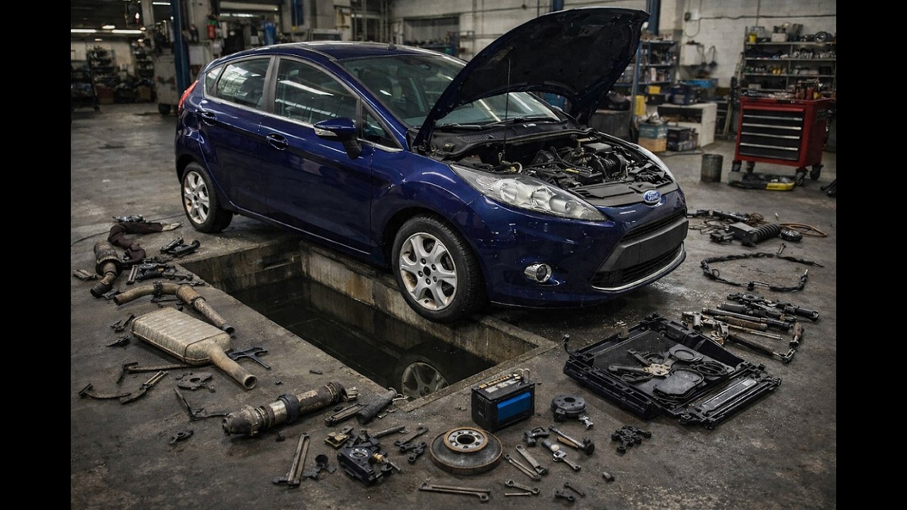 MALI SERVIS FORD FIESTA 1 4 Benzin