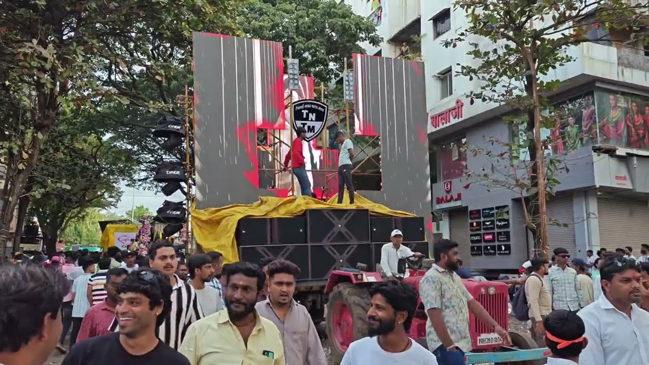 RAJARAMPURI ROADSHOW | GANESH UTSAV 2025 | KOLHAPUR