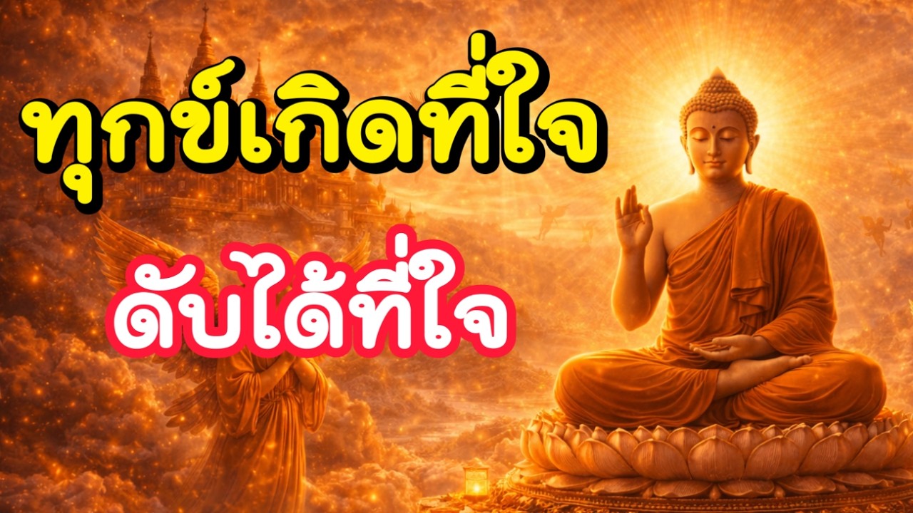 ทุกข์เกิดที่ใจ ดับได้ที่ใจ | ฟังธรรมก่อนนอน , ฟังธรรมสอนใจ | Ep.51