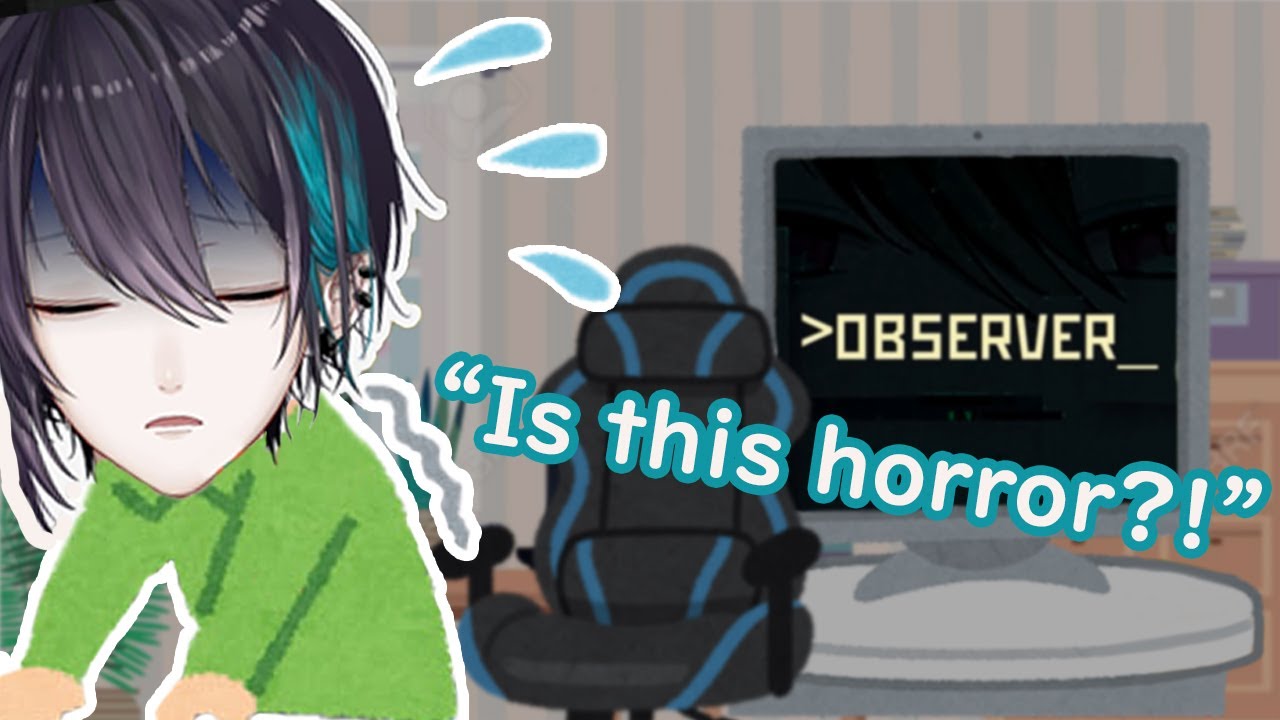 【NIJISANJI】 Mayuzumi plays Observer and regrets it 【ENG SUB】