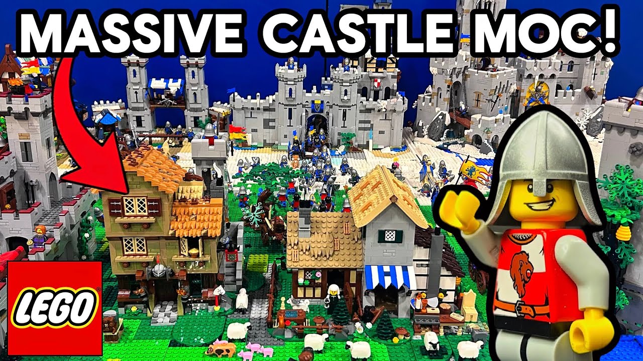 Этот LEGO-замок MOC просто ВЗОРВАЛ МОЙ МОЗГ!