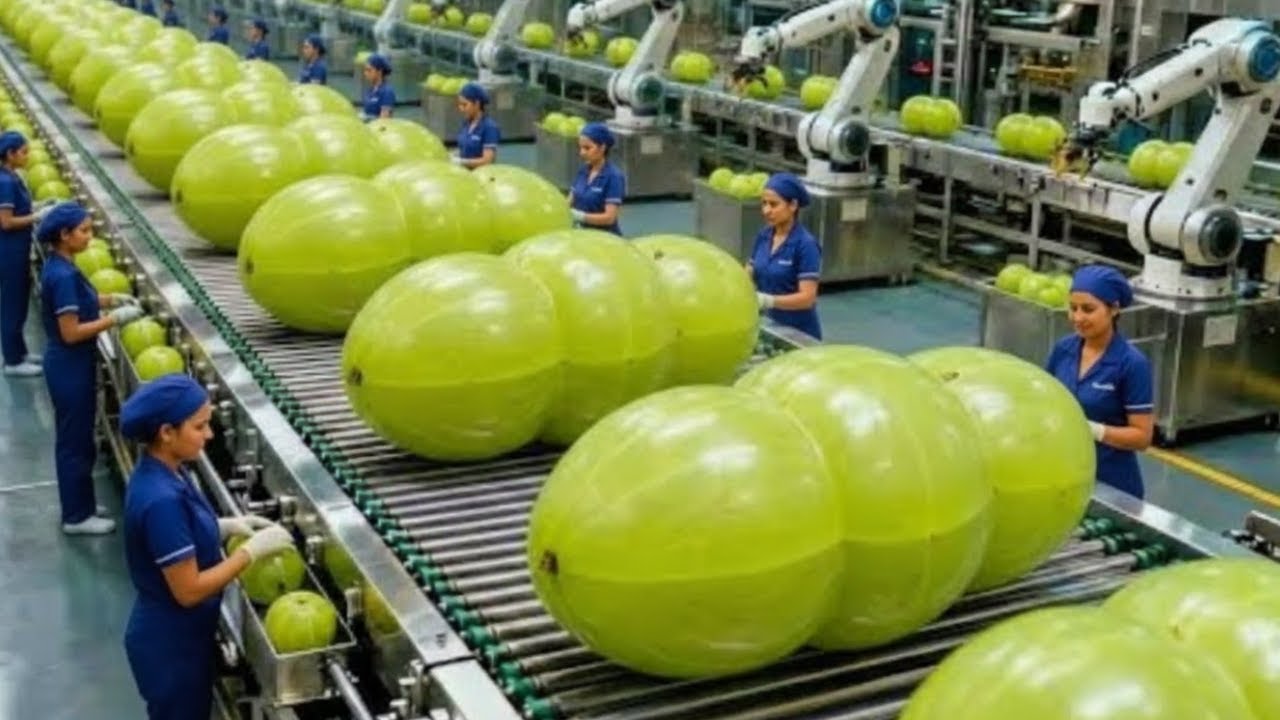 Inside a Modern Amla Factory &ndash; From Raw Amla Fruits to Finished Products (Full Process)