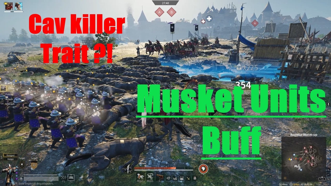 No more Cav rush ?! l 1v1 testing new unit trait - Conquerors Blade