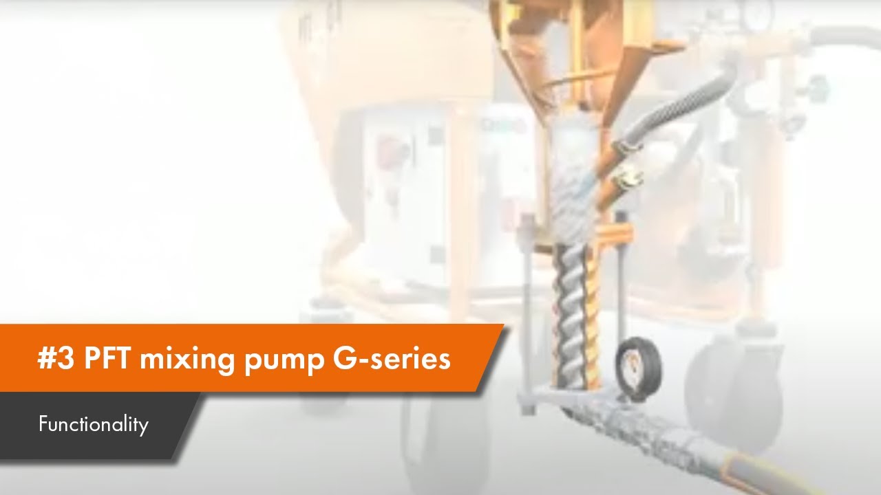 PFT mixing pump G-series #3 - Functionality