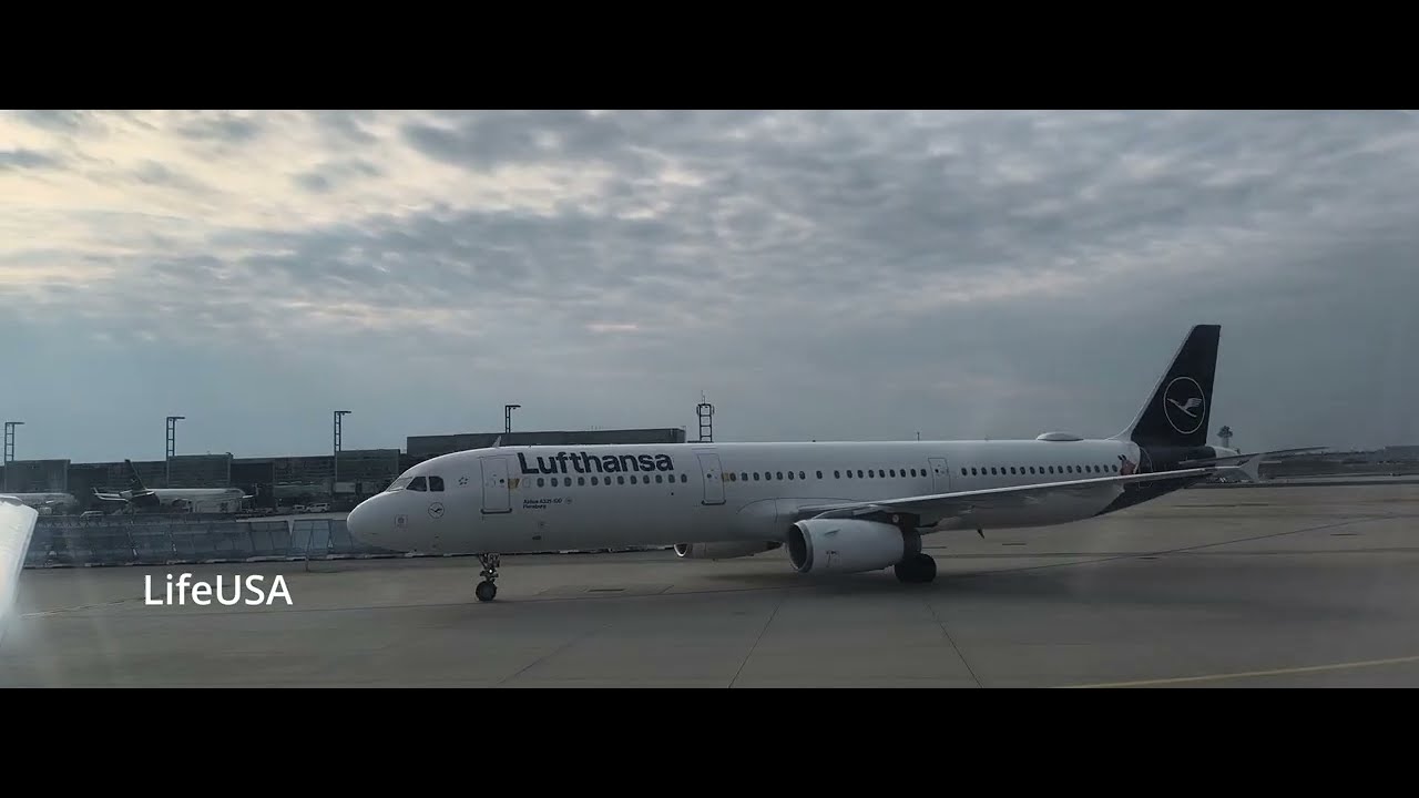 Lufthansa Airbus A320 | Full Flight FRA ➝ BER | Frankfurt to Berlin
