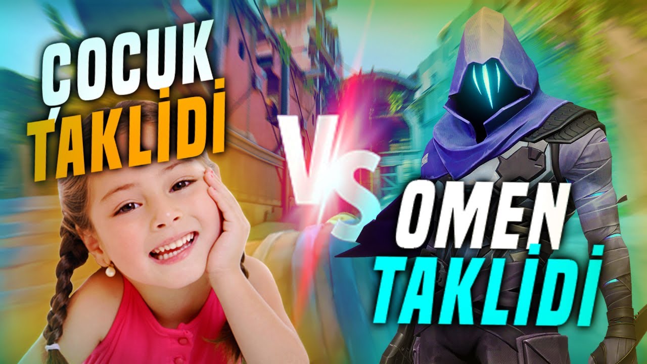 OMEN VE ÇOCUK TAKLİDİYLE TAKIMI TROLLEDİK | VALORANT