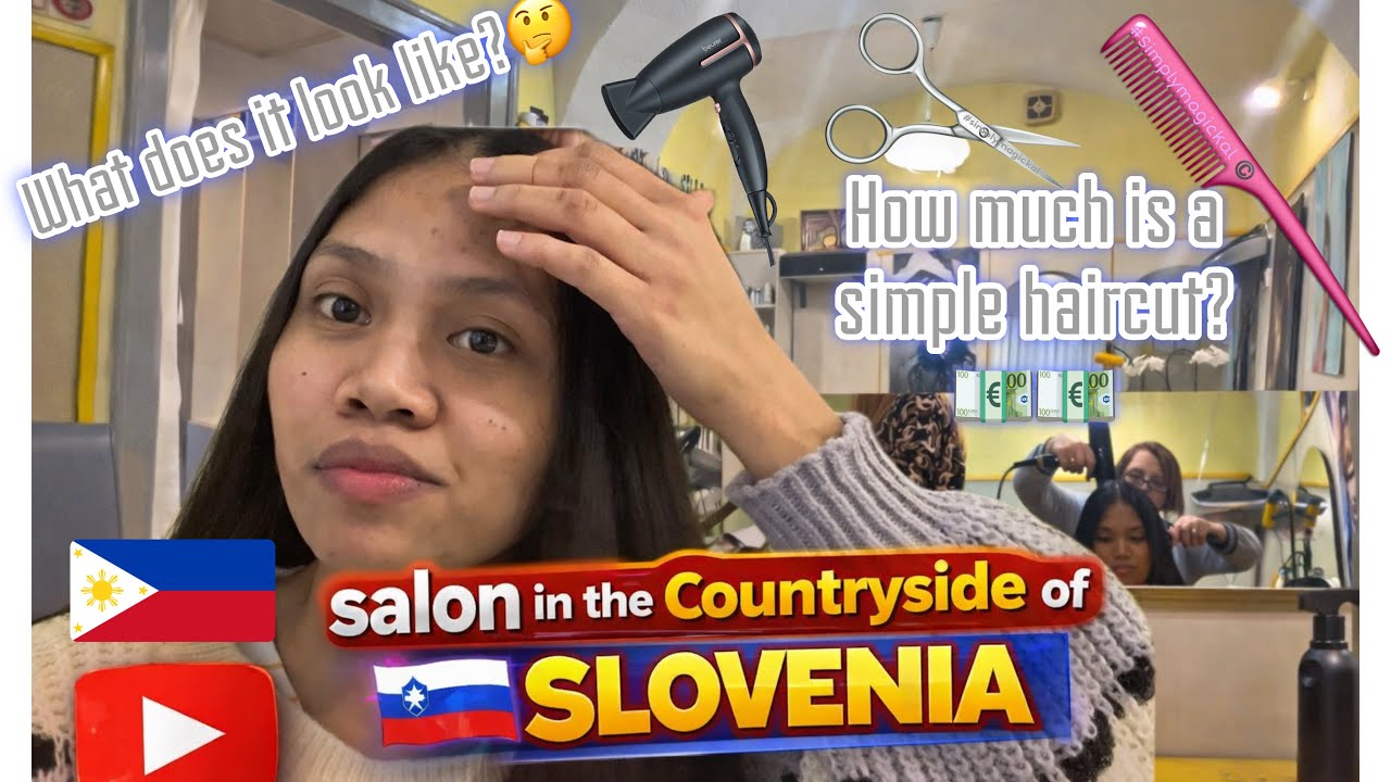 Salon Day in the Countryside 🇸🇮 + Stair Repair Check #simple #countryside #hairstyle #momlife #expat