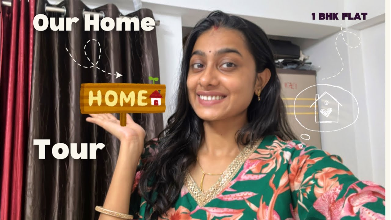 OUR HOME TOUR 🏡 | 1 BHK RENTED FLAT IN MUMBAI
