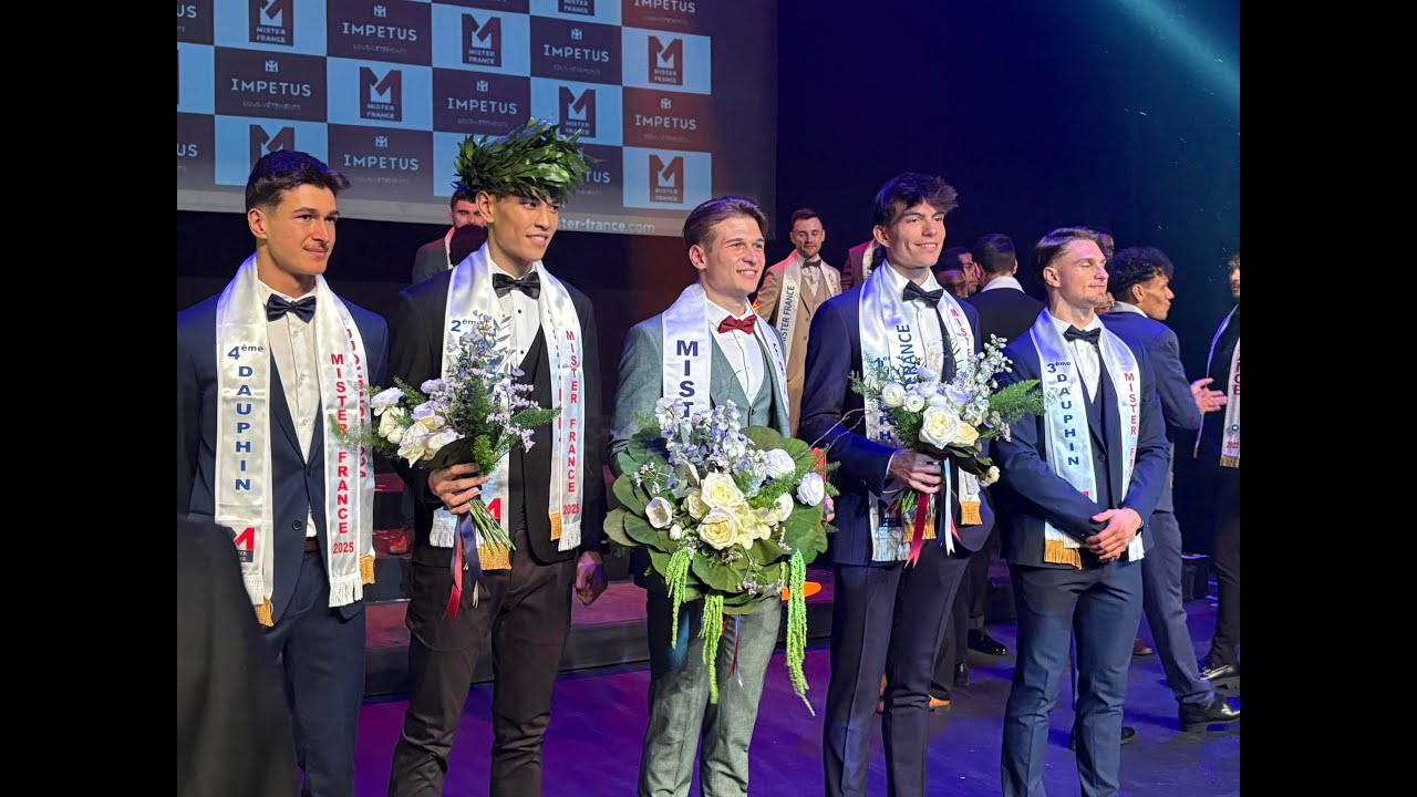 Mister Tahiti Karl Chung Tan élu 2e dauphin de Mister France 2025