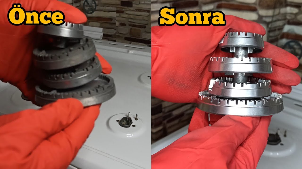 Yağlanmış Ocak Demiri Nasıl Temizlenir | Kararan Ocak Gözü Nasıl Parlatılır | Ocak Gözü Temizliği