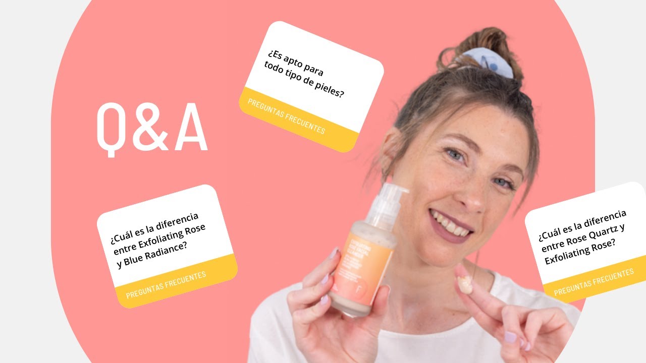 Q&A del Exfoliating Rose Facial Cleanser 💗 El gel limpiador exfoliante 😍 de Freshly Cosmetics