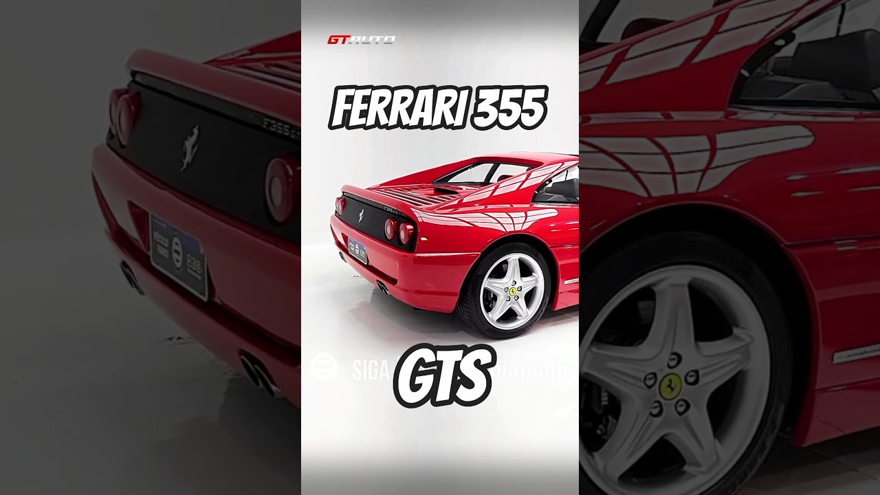 FERRARI 355 GTS 1994, MANUAL 24.000 KM #oldcars #carrosantigos #ferrari #raridadesdogg