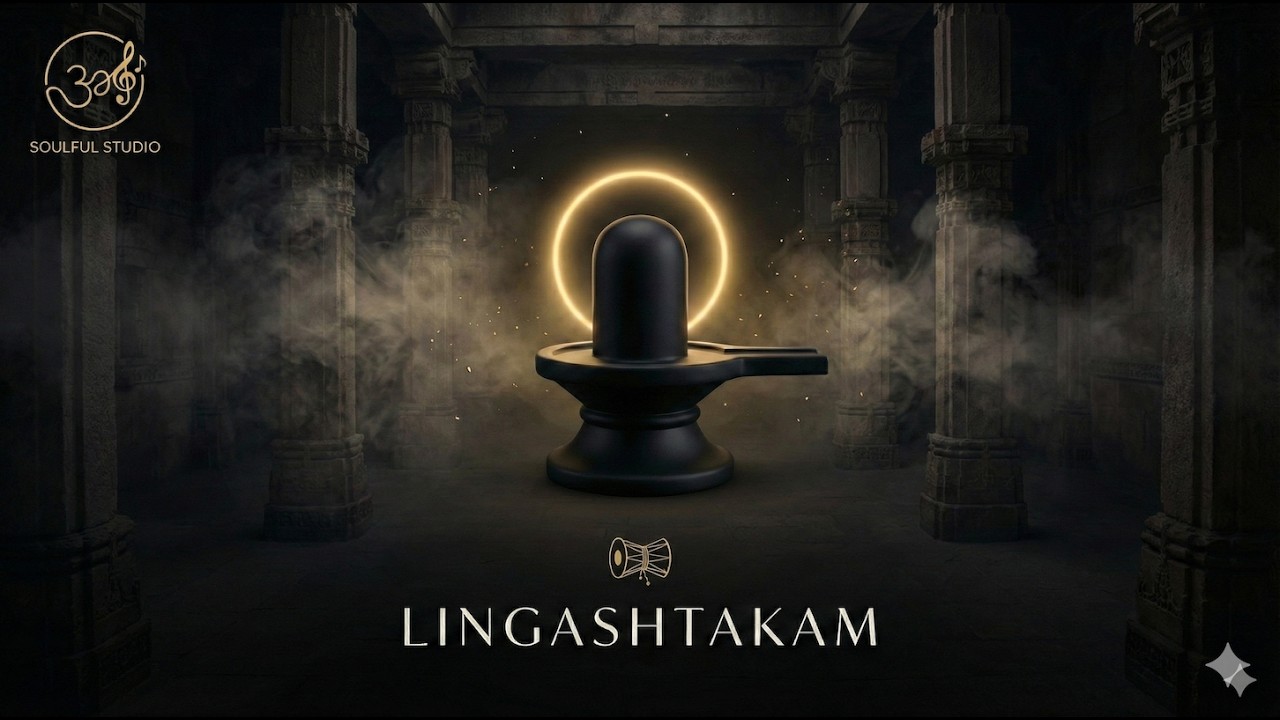 Lingashtakam - Damaru Version | Powerful Vedic Chant | Tatpranamami Sadashiva Lingam
