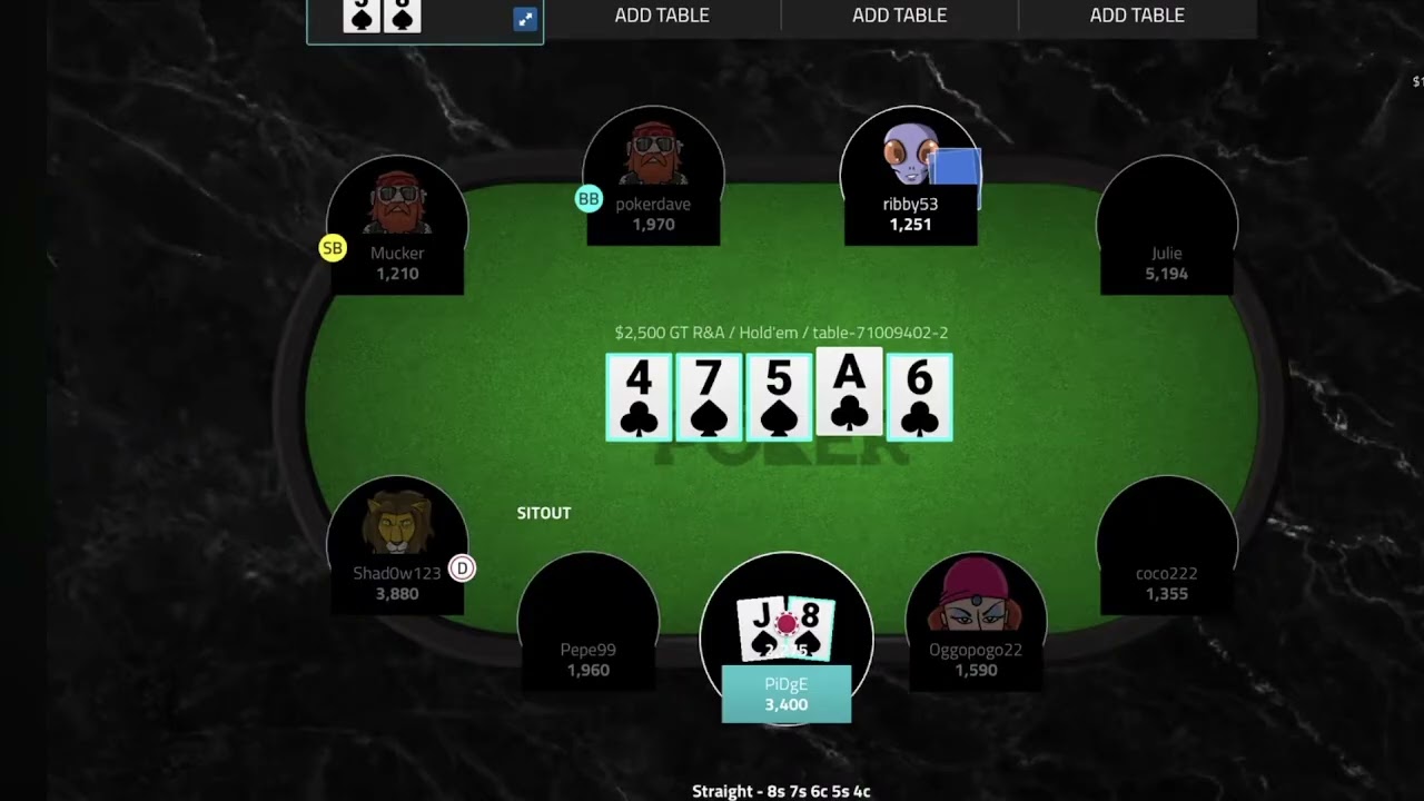 Analyse Tournoi Poker S02E01