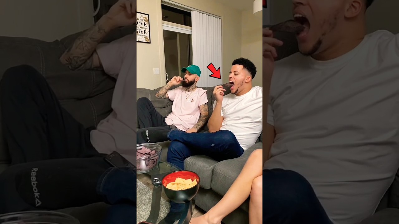 Hottest chip prank with friends it's so crazy! #tricks #funnygame #funny #prank #fun #hottest #yt