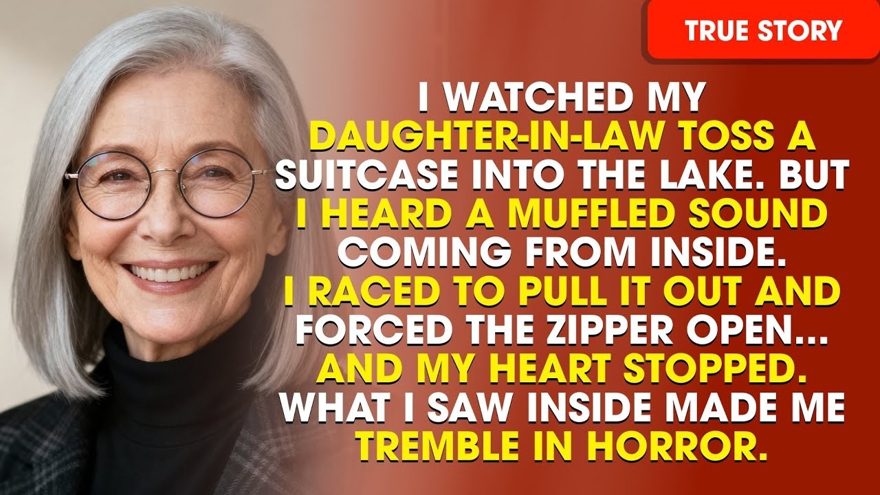 I Saw My Daughter in Law Throw a Suitcase in the Lake  What I Found Inside Was Unthinkabl