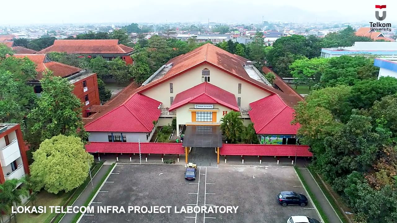Telkom University Tour Aerial Drone View