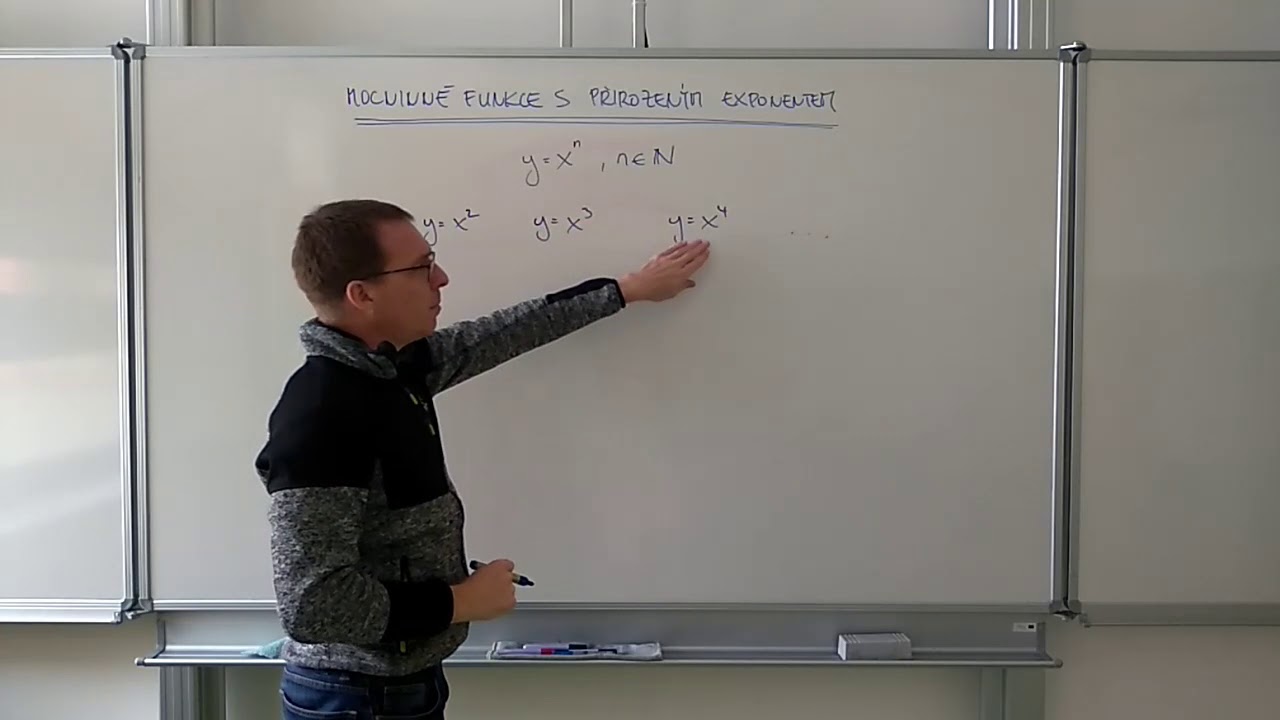 Mocninné funkce s přirozeným exponentem