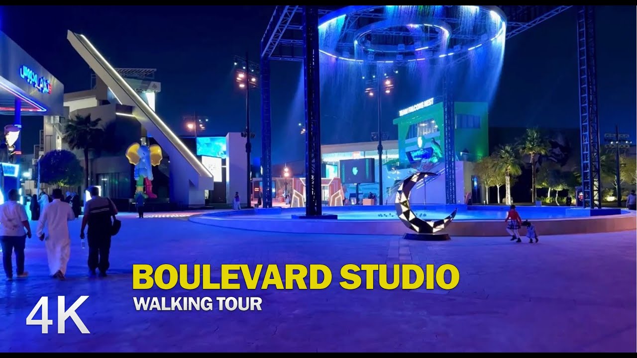 Exploring the Boulevard Studio in Boulevard City | Cinematic Walk Tour in 4K