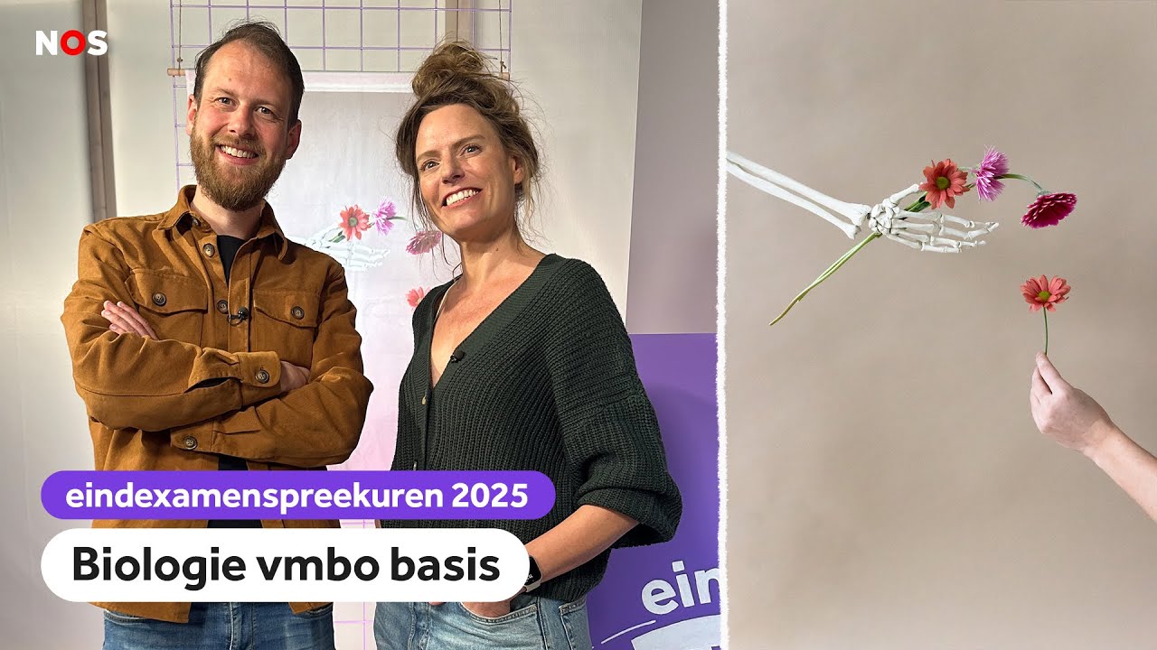 Eindexamenspreekuur biologie vmbo basis met Biologie met Joost en Marieke