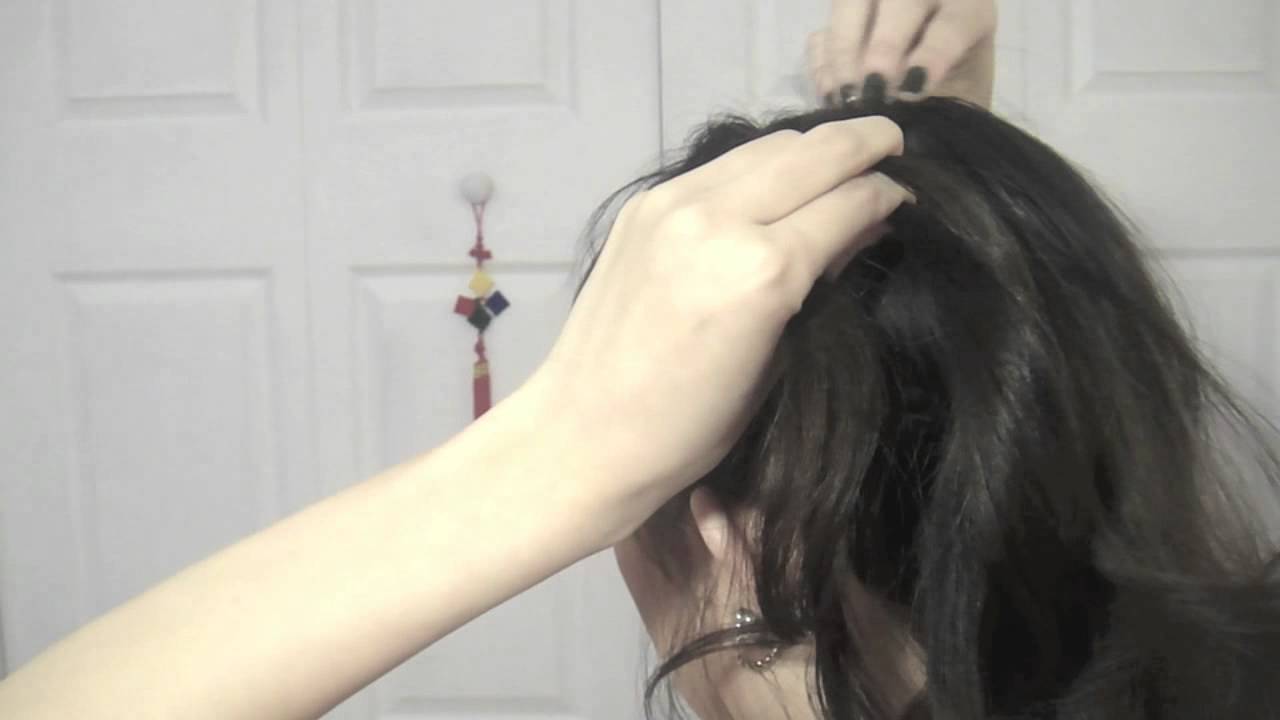 Braided Seashell Side Bun
