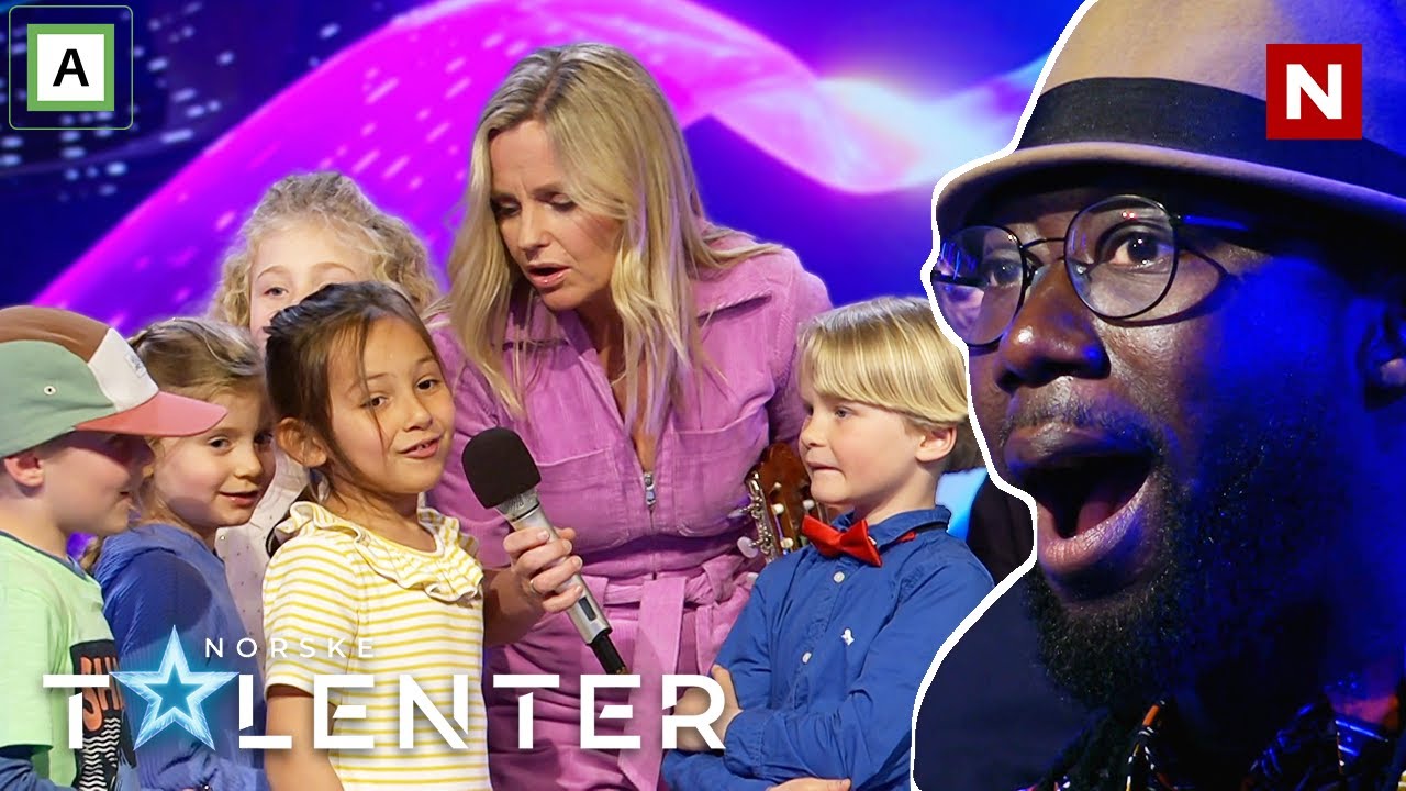 Malick skulle fremføre alene, men så dukket elevene hans opp | Auditions | Norske talenter
