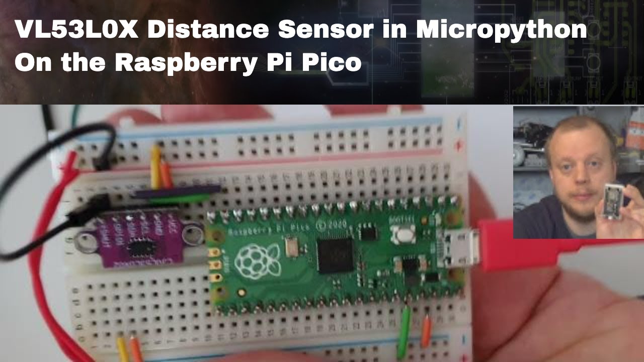 Using the Raspberry Pi Pico  with 2 x VL53L0x in Micropython